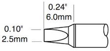 Solder Tip, Smart Heat PowerTips, STTC-836PMetcal  